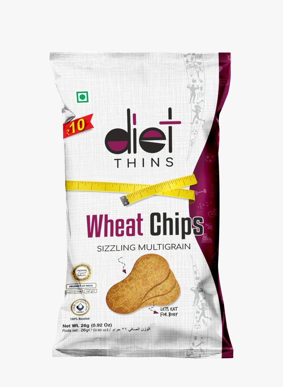 Maniarr's Sizzling Multigrain MINI - DIET THINS (Millet Products) Healthy snacks (26Gm) Maniarr's Sizzling Multigrain MINI - DIET THINS (Millet Products) Healthy snacks (26Gm)